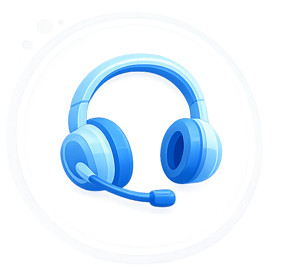 Support headset icon